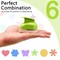 Craft Paper Punch Set – Circle, Heart, Star, Snowflake, Flower & Butterfly for Scrapbooking, DIY & Card Making